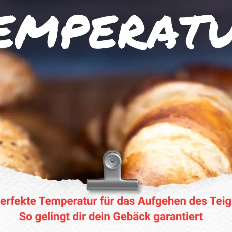 Temperatur Teig aufgehen Dorfbeck Schuster 2025 Bäckerei in der Nähe Schweiz Schwyz Confiserie Patisserie
